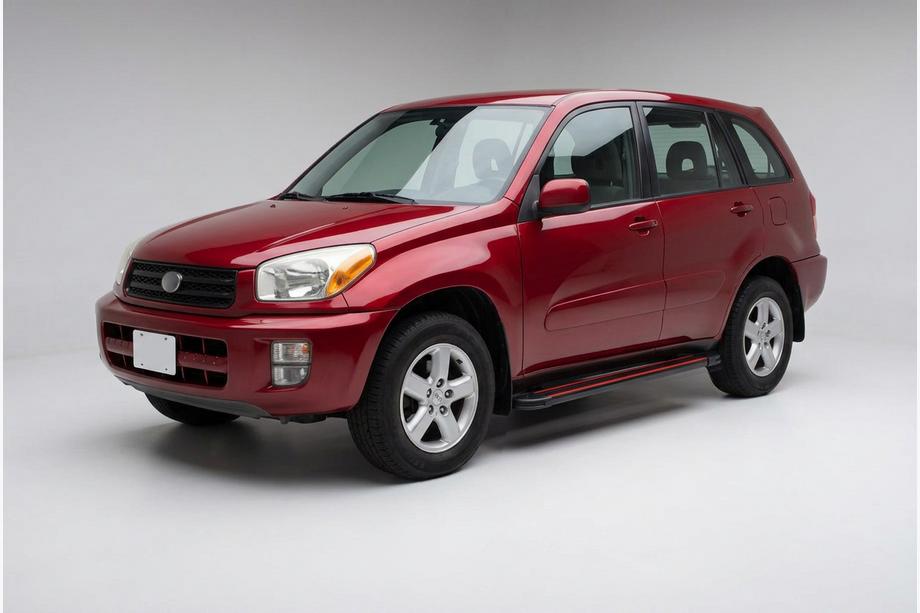 Toyota Rav 4 2001-2005 Progi Boczné Maya Red (2 szt., Aluminium) Image