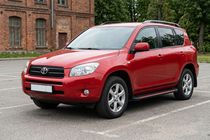 Toyota Rav 4 2006-2013 Progi Boczné Maya Red (2 szt., Aluminium) zdjęcia 1