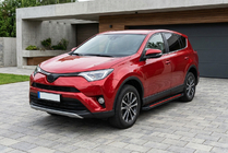 Toyota Rav 4 2013-2018 Progi Boczné Maya Red (2 szt., Aluminium) zdjęcia 1