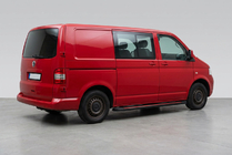Volkswagen T5 Caravelle 2004-2010 Progi Boczné Maya Red (2 szt., Aluminium) Długa Baza zdjęcia 1