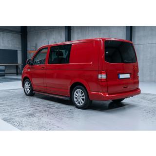 Progi Boczné Maya Red (2 szt., Aluminium) Volkswagen T6 2015-2024 zdjęcia 1