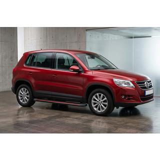 Progi Boczné Maya Red (2 szt., Aluminium) Volkswagen Tiguan 2007-2016 zdjęcia 1