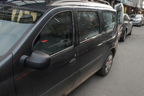 Lada Largus 2012- Zewnętrzne listwy okienne stal nierdzewna (4 szt.) zdjęcia 5