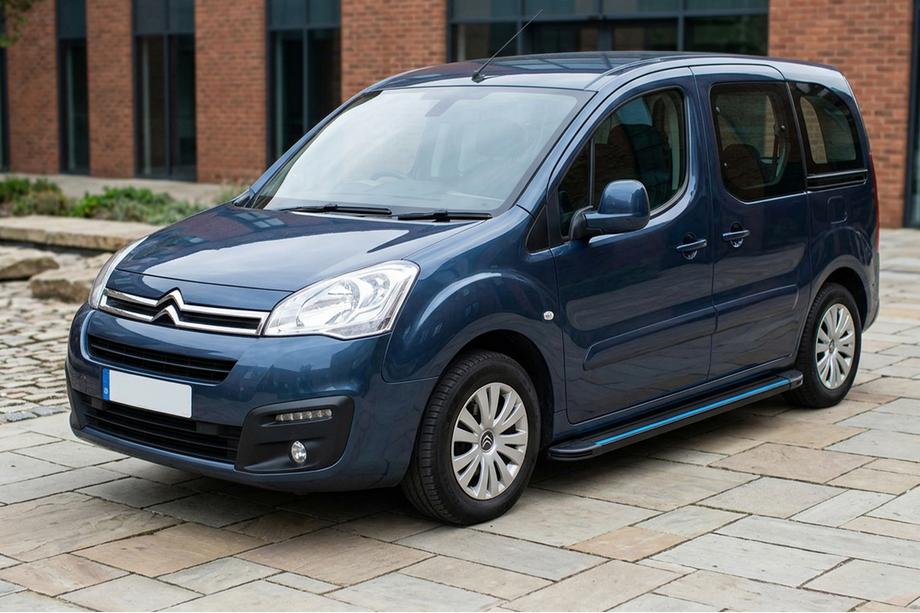 Citroen Berlingo 2008-2018 Progi Boczné Maya Blue (2 szt., Aluminium) Image
