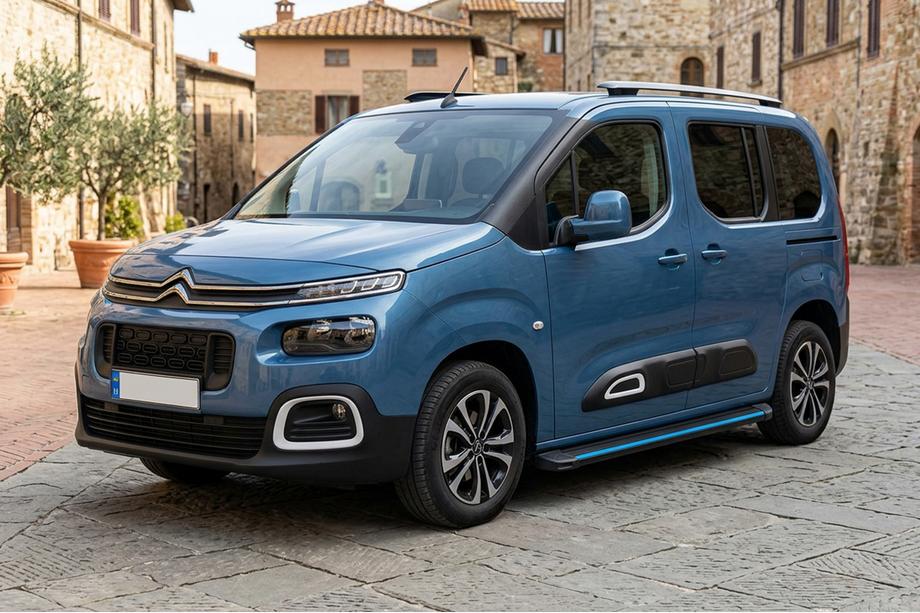 Citroen Berlingo/Multispace 2018- Progi Boczné Maya Blue (2 szt., Aluminium) Image