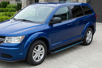 Fiat Freemont 2011-2016 Progi Boczné Maya Blue (2 szt., Aluminium) zdjęcia 1