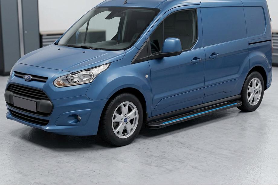 Ford Connect 2014-2021 Progi Boczné Maya Blue (2 szt., Aluminium) Image
