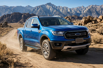 Ford Ranger 2011–2022 Progi Boczné Maya Blue (2 szt., Aluminium) zdjęcia 1