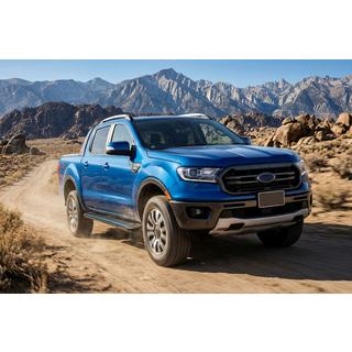 Progi Boczné Maya Blue (2 szt., Aluminium) Ford Ranger 2011–2022 zdjęcia 1