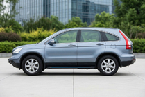Honda CRV 2007-2011 Progi Boczné Maya Blue (2 szt., Aluminium) zdjęcia 1