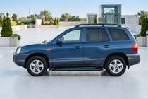 Hyundai Santa Fe 1 2000-2006 Progi Boczné Maya Blue (2 szt., Aluminium) zdjęcia 1