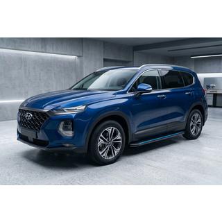 Progi Boczné Maya Blue (2 szt., Aluminium) Hyundai Santa Fe 4 2018-2023 zdjęcia 1