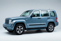 Jeep Cherokee/Liberty 2007-2013 Progi Boczné Maya Blue (2 szt., Aluminium) zdjęcia 1