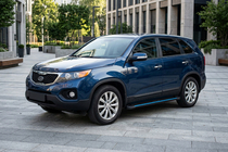 Kia Sorento II XM 2009-2014 Progi Boczné Maya Blue (2 szt., Aluminium) 2010-2013 zdjęcia 1