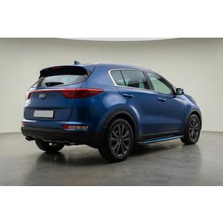 Progi Boczné Maya Blue (2 szt., Aluminium) Kia Sportage 2015-2021 zdjęcia 1