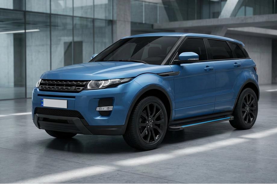 Range Rover Evoque 2012-2018 Progi Boczné Maya Blue (2 szt., Aluminium) Image