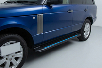 Range Rover III L322 2002-2012 Progi Boczné Maya Blue (2 szt., Aluminium) zdjęcia 1