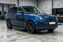 Range Rover IV L405 2013-2021 Progi Boczné Maya Blue (2 szt., Aluminium) zdjęcia 1