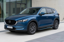 Mazda CX-5 2017–2025 Progi Boczné Maya Blue (2 szt., Aluminium) zdjęcia 1
