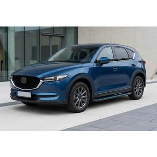 Progi Boczné Maya Blue (2 szt., Aluminium) Mazda CX-5 2017–2025 zdjęcia 1