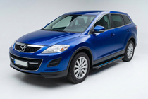 Mazda CX-9 2007-2016 Progi Boczné Maya Blue (2 szt., Aluminium) zdjęcia 1