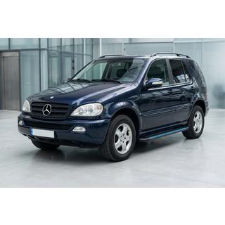 Progi Boczné Maya Blue (2 szt., Aluminium) Mercedes ML W163 1997-2005 zdjęcia 1