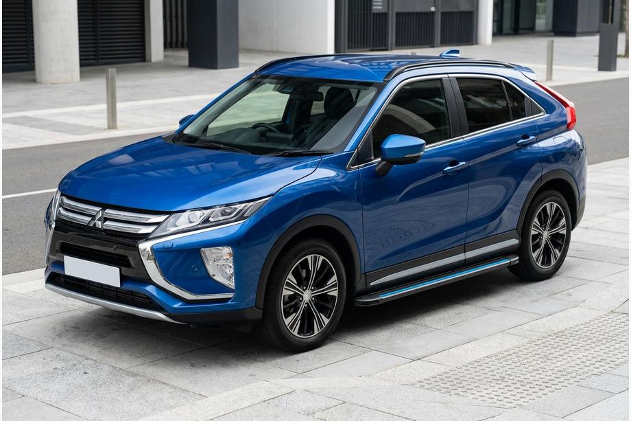 Mitsubishi Eclipse Cross 2017- Progi Boczné Maya Blue (2 szt., Aluminium) Image