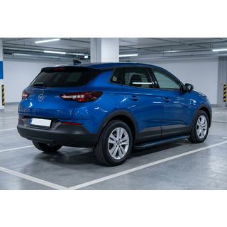 Progi Boczné Maya Blue (2 szt., Aluminium) Opel Grandland X 2017- zdjęcia 1
