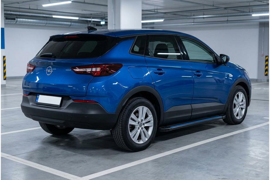 Opel Grandland X 2017- Progi Boczné Maya Blue (2 szt., Aluminium) Image