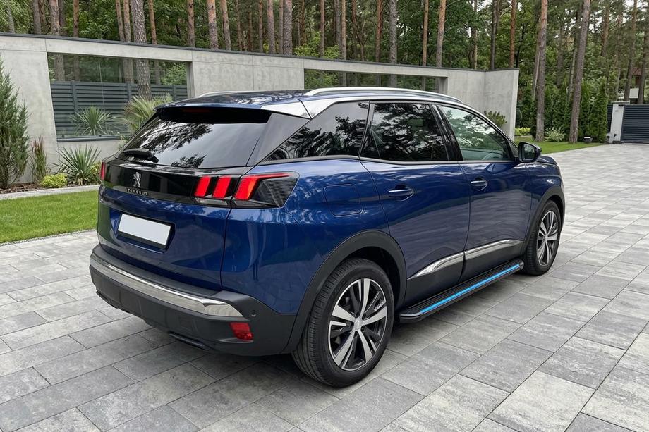 Peugeot 3008 2016-2023 Progi Boczné Maya Blue (2 szt., Aluminium) Image