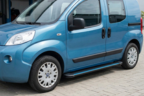 Peugeot Bipper 2008-2017 Progi Boczné Maya Blue (2 szt., Aluminium) zdjęcia 1
