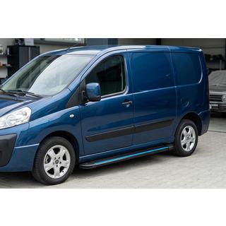 Progi Boczné Maya Blue (2 szt., Aluminium) Peugeot Expert 2007-2016 zdjęcia 1