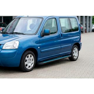 Progi Boczné Maya Blue (2 szt., Aluminium) Peugeot Partner 1996-2008 zdjęcia 1