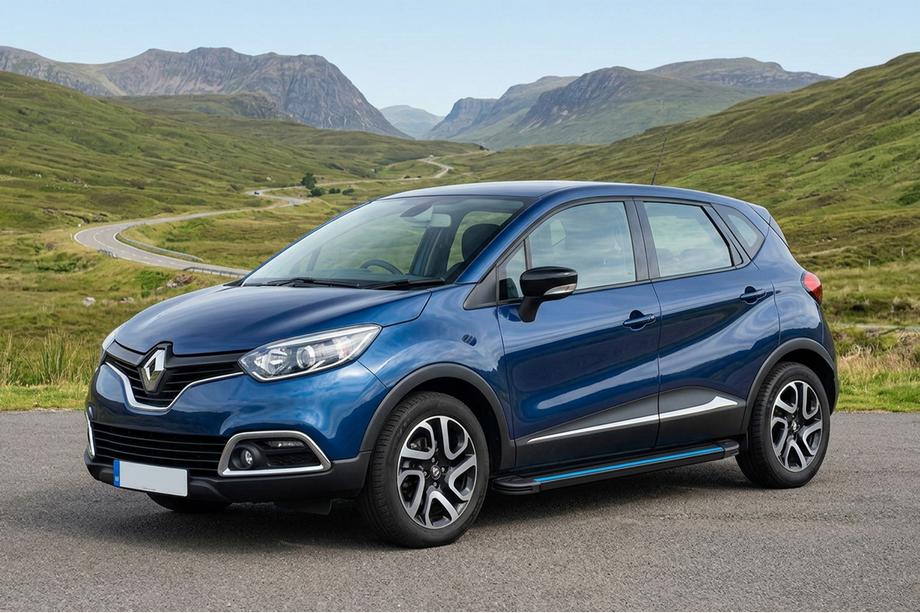 Renault Captur 2013-2019 Progi Boczné Maya Blue (2 szt., Aluminium) Image