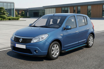 Renault Sandero 2007-2013 Progi Boczné Maya Blue (2 szt., Aluminium) zdjęcia 1