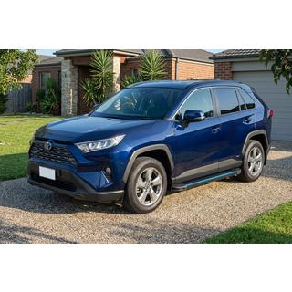 Progi Boczné Maya Blue (2 szt., Aluminium) Toyota Rav 4 2019–2025 zdjęcia 1