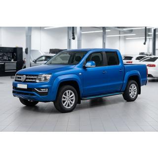 Progi Boczne Maya Blue-Black (2 szt., Aluminium) Volkswagen Amarok 2010-2022 zdjęcia 1