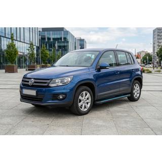 Progi Boczné Maya Blue (2 szt., Aluminium) Volkswagen Tiguan 2007-2016 zdjęcia 1