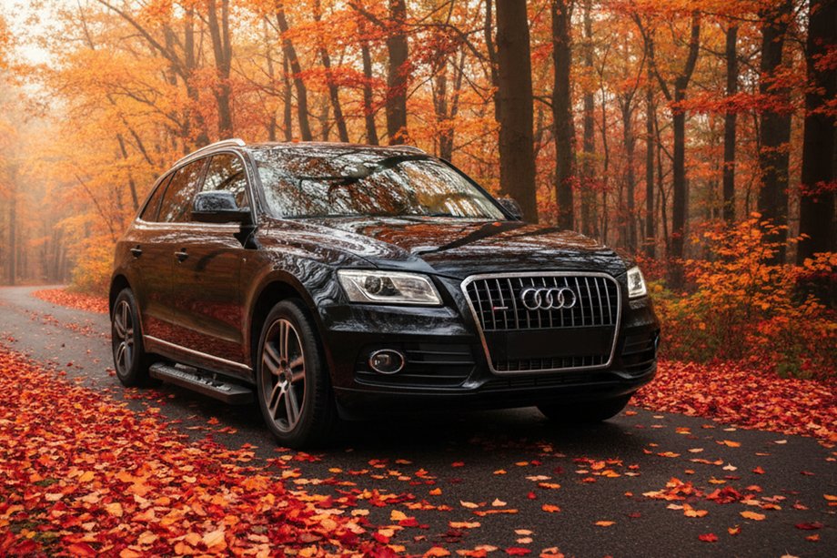 Audi Q5 2008-2017 Progi Boczne New Vision Black (2 szt., Aluminium) Image