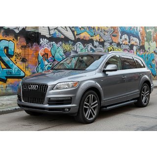 Progi Boczne New Vision Black (2 szt., Aluminium) Audi Q7 2005-2015 zdjęcia 1