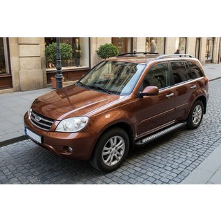 Progi Boczné New Vision (2 szt., Aluminium) Chery Tiggo 1 2005-2016 zdjęcia 1