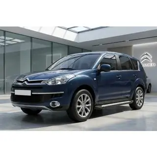 Progi Boczne New Vision Black (2 szt., Aluminium) Citroen C-Crosser 2007-2013 zdjęcia 1