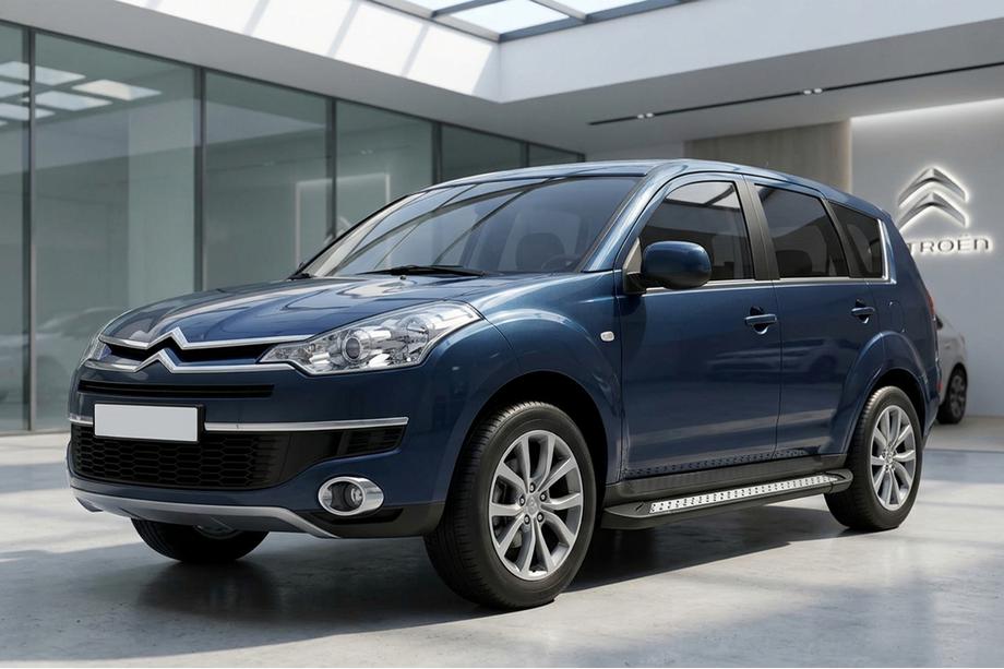 Citroen C-Crosser 2007-2013 Progi Boczne New Vision Black (2 szt., Aluminium) Image