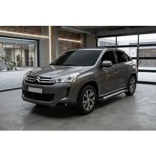 Progi Boczne New Vision Black (2 szt., Aluminium) Citroen C-4 Aircross 2012-2017 zdjęcia 1