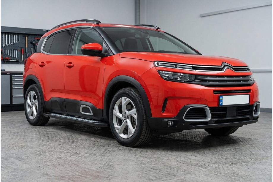 Citroen C5 Aircross 2017-2025 Progi Boczne New Vision Black (2 szt., Aluminium) Image