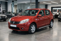 Dacia Sandero 2007-2013 Progi Boczne New Vision Black (2 szt., Aluminium) zdjęcia 1