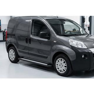 Progi Boczne New Vision Black (2 szt., Aluminium) Fiat Fiorino/Qubo 2008-2024 zdjęcia 1