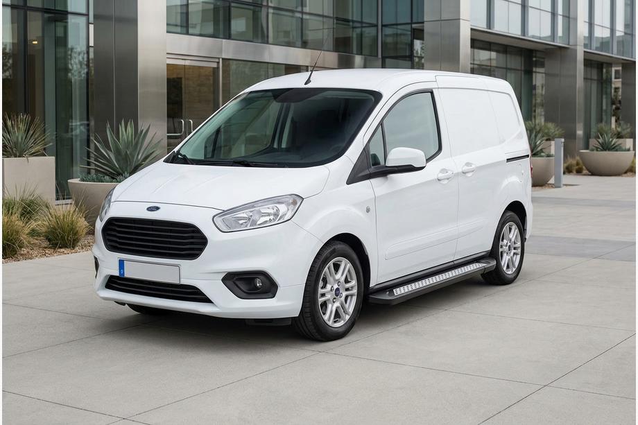 Ford Courier 2014-2023 Progi Boczne New Vision Black (2 szt., Aluminium) Zdjęcia 1