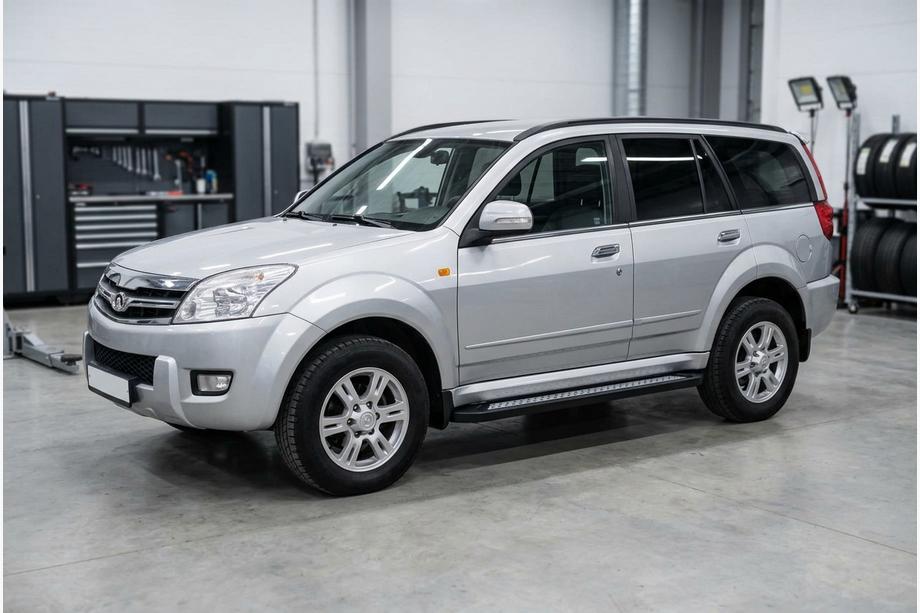GreatWall Haval/Hover H3 2005-2013 Progi Boczne New Vision Black (2 szt., Aluminium) Image