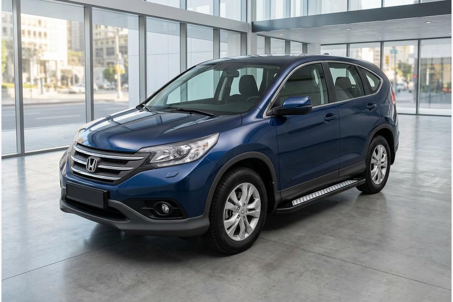 Honda CRV 2012-2016 Progi Boczne New Vision Black (2 szt., Aluminium) Image